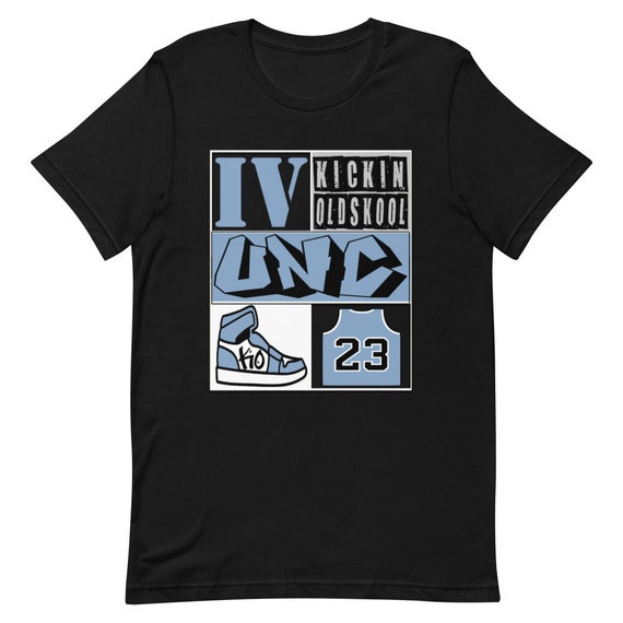Air Jordan 11 Low Unc University Blue Shirt Shirt To Match Jordan