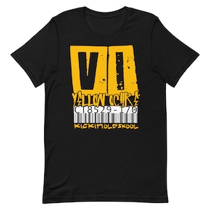 Shirt to Match Jordan 6 Retro Yellow Ochre - Barcode Colorway Graffiti SneakerheadGraphic Tee