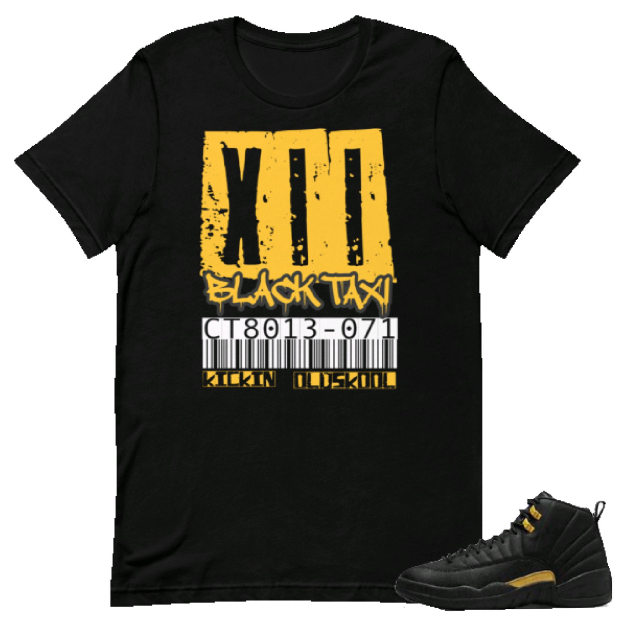 Jordan 12 cheap taxi shirt