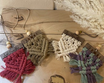 Car Charm Diffuser | Macrame
