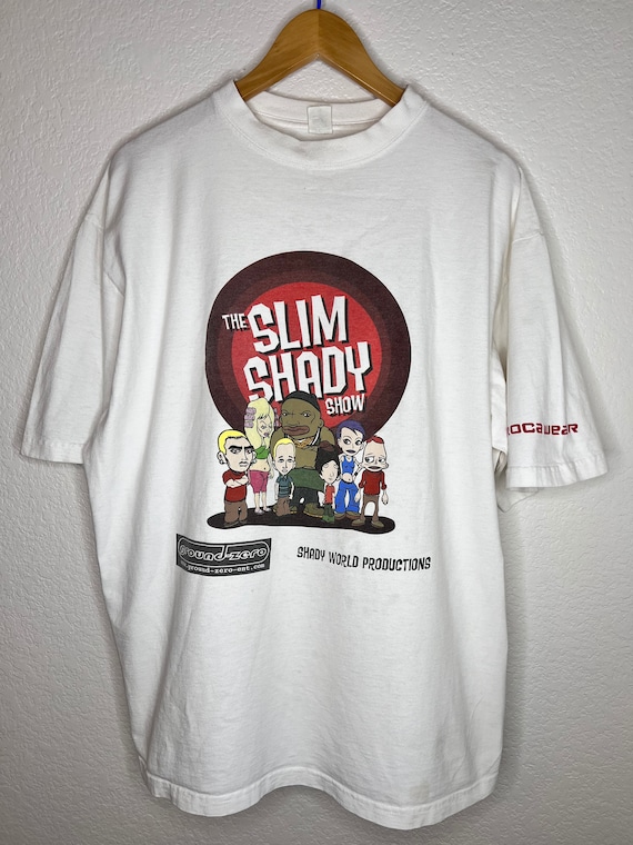 Vintage 2001 The Slim Shady Show Eminem Promo Tee