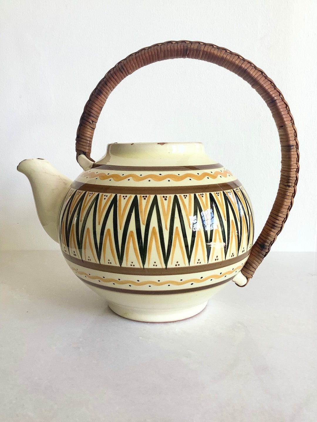 Extremely Rare Bangholm Mid Century Danish Studio Pottery Teapot no extremely-rare-bangholm-mid-century-danish-studio-pottery-teapot-no