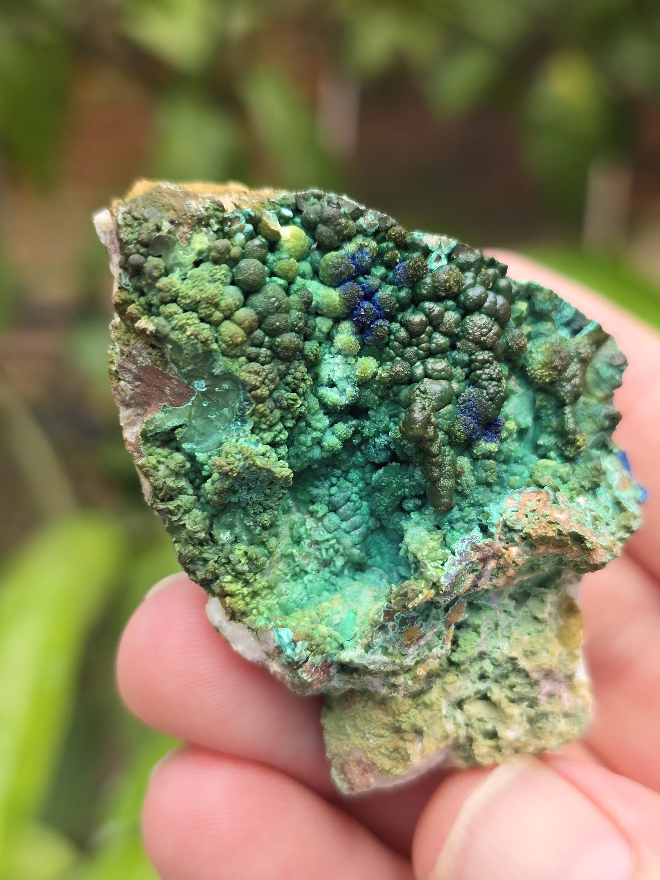 Botryoidal Azurite - Etsy