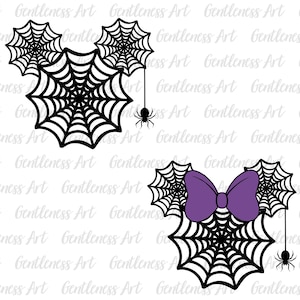 Telaraña de ratón para Halloween Svg, Halloween espeluznante, fiesta de Halloween, telaraña de Halloween, truco o trato Svg