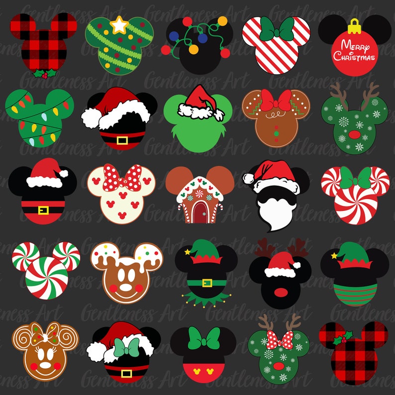 Bundle Merry Christmas Svg Png, Christmas Character, Christmas Squad Svg, Christmas Friends Svg, Holiday Season Svg image 2