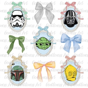 Galaxy War Characters-shirt png, cadeau filmfan, pastel cartoon jongen/meisje peuter, cadeau voor kinderen ontwerp png, filmvakantie