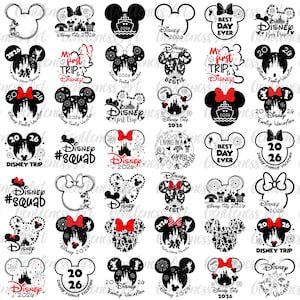 Bundle Family Trip 2026 Svg, Family Squad Svg, Friend Squad Svg, Family Vacation Svg,Vacay Mode Svg, Magical Kingdom Svg