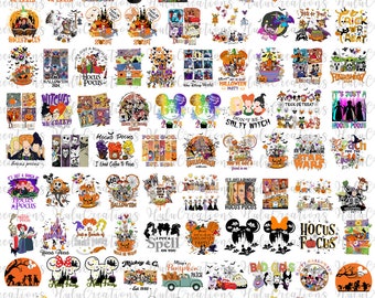 Halloween Mouse And Friends PNG Svg Bundle, Trick Or Treat PNG Svg, Spooky Vibes Svg, Halloween Family Trip Svg