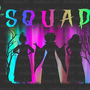 Halloween Png, Trick Or Treat Png, Witch Sisters Png, Spooky Vibes Png, Halloween Sisters Png, Halloween Sublimation Designs