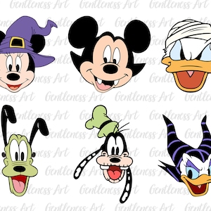 Halloween Masquerade Svg Png, Mouse And Friends Svg, Trick Or Treat, Spooky Vibes, Boo Svg, Fall Svg, Holiday Season