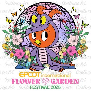 Niedlicher Vogel-Themenpark für Urlaub Png, Familienurlaub 2025, Vintage Bird Garden Festival 2025 Florida Tour Png, magische Blüte Png
