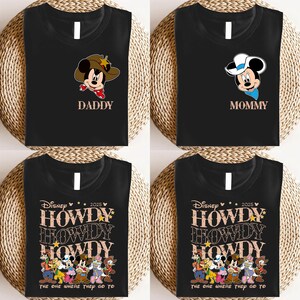 Maglietta retrò Western Mouse Png, Dove vanno alle vacanze Western, Dove vanno alle vacanze Western, Western Mouse Cowgirl, Mouse Howdy Png