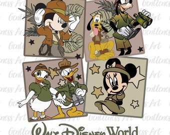 Animal Kingdom Png, Family Vacation Png, Family Squad Png, Vacay Mode Png, Magical Kingdom Png
