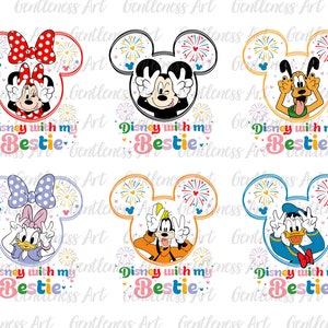 Bestie svg, Bestfriend svg, Freundschaft svg, magisches Königreich svg, Familienreise svg, Familienurlaub svg, Vacay-Modus svg