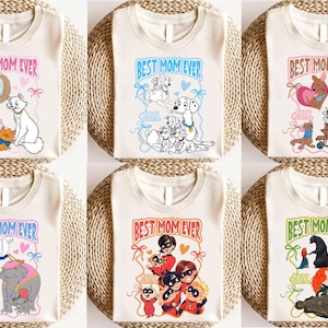 Design de chemise pour la meilleure maman de tous les temps, Bundle pour la meilleure maman de tous les temps, dessin animé, PNG pour maman chat, maman héros au format png, Design de t-shirt pour femme au format png, Idées cadeaux pour maman de dessin animé