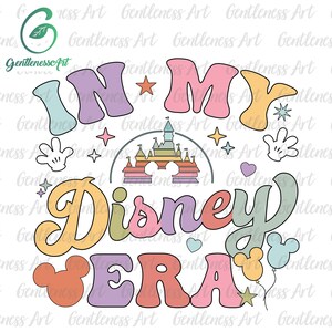 In mijn tijdperk Svg Png, familie-uitje Svg, beste dag ooit, Making Memories Svg, Groovy Style Svg, Vacay kleurrijke Svg, Magical Kingdom Svg