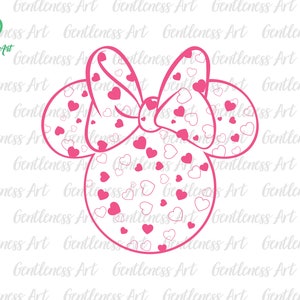 Icono de ratón (Svg de corazón rosa), San Valentín (Svg), Corazón (Scg), Amante (Svg), Pareja (Svg)