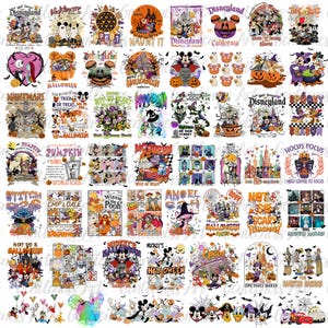 Halloween Maus und Freunde PNG Bundle, Süßes oder Saures PNG, Spooky Vibes PNG, Halloween Familienausflug Png, trendiges Halloween