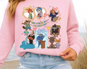 Tecknad kokett med hjärta och spegel png, filmräv och kanin png, tecknad parmatjande png, bästa dagen någonsin, retro familjesemester png, familjeresa