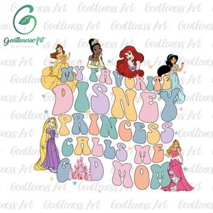 Mi princesa favorita me llama Diosa Mamá Camiseta Png, Club de Princesas Madrinas, Camiseta Mamá Png, Regalo de Hija, Regalos para Madrina