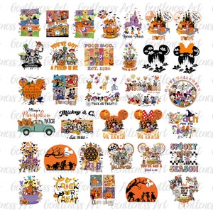 50+ Halloween PNG SVG-bundel, Trick Or Treat Png, Spooky Vibes Png, Halloween Svg-bestanden knippen, Halloween Png-sublimatie, grappige Halloween