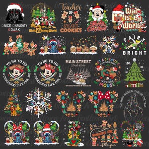 Pakiet Wesołych Świąt Svg Png, Myszka Bożonarodzeniowa I Przyjaciele, Xmas Png, Przyjaciele Bożonarodzeniowi Png, Sezon Świąteczny Png