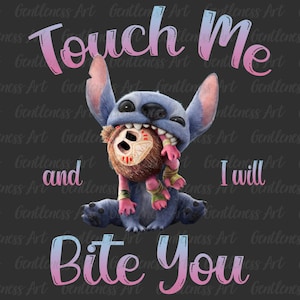 Touch Me And I Will Bite You Png, Blue Monster Cartoon Png, Family Vacation Png, Magical Kingdom Png, Vacay Mode Png, Cartoon Character Png