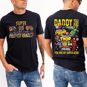 Super Dad Png Bundle, Daddy Du bist als Smart Png, Dad Life Png, Daddy Datei für Sublimation, Superhelden Vatertag, Hero Squad Png