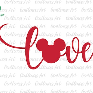 Ratón amoroso Svg, San Valentín Svg, Corazón Svg, Amante Svg, Pareja Svg, San Valentín mágico Svg