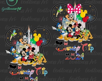 Viagem em Família Personalizada 2026 PNG, Férias em Família PNG, Grupo de Amigos PNG, Modo Férias PNG, Reino Mágico PNG, Design para Sublimação