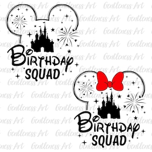 Paquete de cumpleaños Svg, feliz cumpleaños Svg, vacaciones familiares Svg, modo Vacay, reino mágico Svg, viaje de cumpleaños Svg, vacaciones familiares 2025