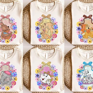 Vintage Magical Mirror Bow Shirt Bundle Png, Princess Trip, Animal Kingdom Shirt Png, Cartoon Toddler Kids Tee Png, Family Vacation