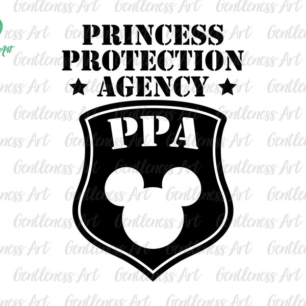 Princess Protection Agency Svg, Boyfriend Security Svg, Funny Dad Svg, Family Trip Svg, Funny Girl Quote Svg