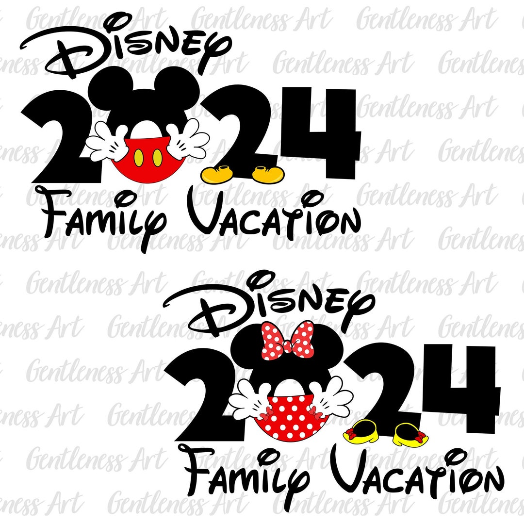 Bundle Family Vacation 2024 Svg, Vacay Mode, Vacation Trip, Mouse and