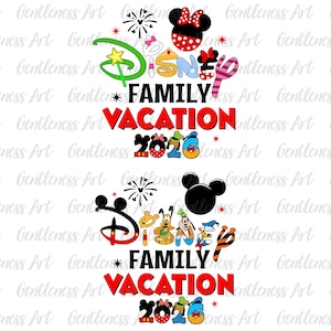 Pacote de arquivos SVG "Férias em Família 2026", "Viagem em Família", "Modo Férias", "Reino Mágico", "Férias 2026" em SVG e PNG para sublimação com Cricut.