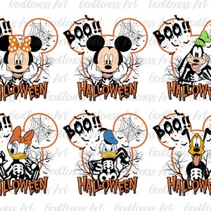 Bundle Happy Halloween Skeleton Svg, Spooky Vibes Svg, Trick Or Treat Svg, Boo Svg, Fall Svg, Svg, Png Files For Cricut Sublimation