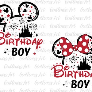 Bündel Geburtstagsjunge svg, alles Gute zum Geburtstag svg, Familienurlaub svg, Vacay Mode, magisches Königreich svg