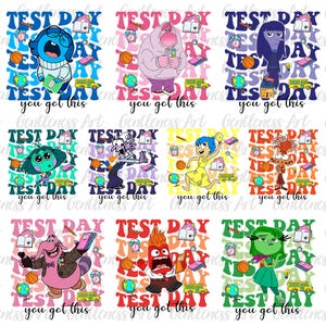 Paquete de PNG de Funny Rock The Test, PNG de "Tú lo logras", PNG del día del examen, PNG de "Todo está bien", Diseño de prueba de amigos emocionales, Agradecimiento al profesor
