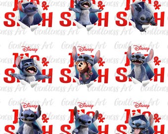 Blue Monster Cartoon Png Bundle, Family Vacation Png, Magical Kingdom Png, Vacay Mode Png, Funny Cartoon Character Png for shirt Design