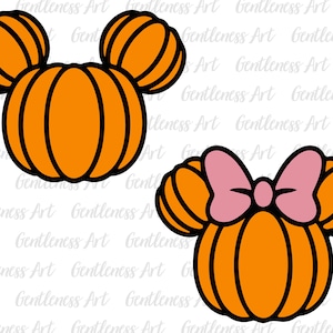 Pumpkin Mouse Head Halloween Svg Bundle, Cukierek albo psikus Svg, Upiorne wibracje Svg, Sezon świąteczny Svg