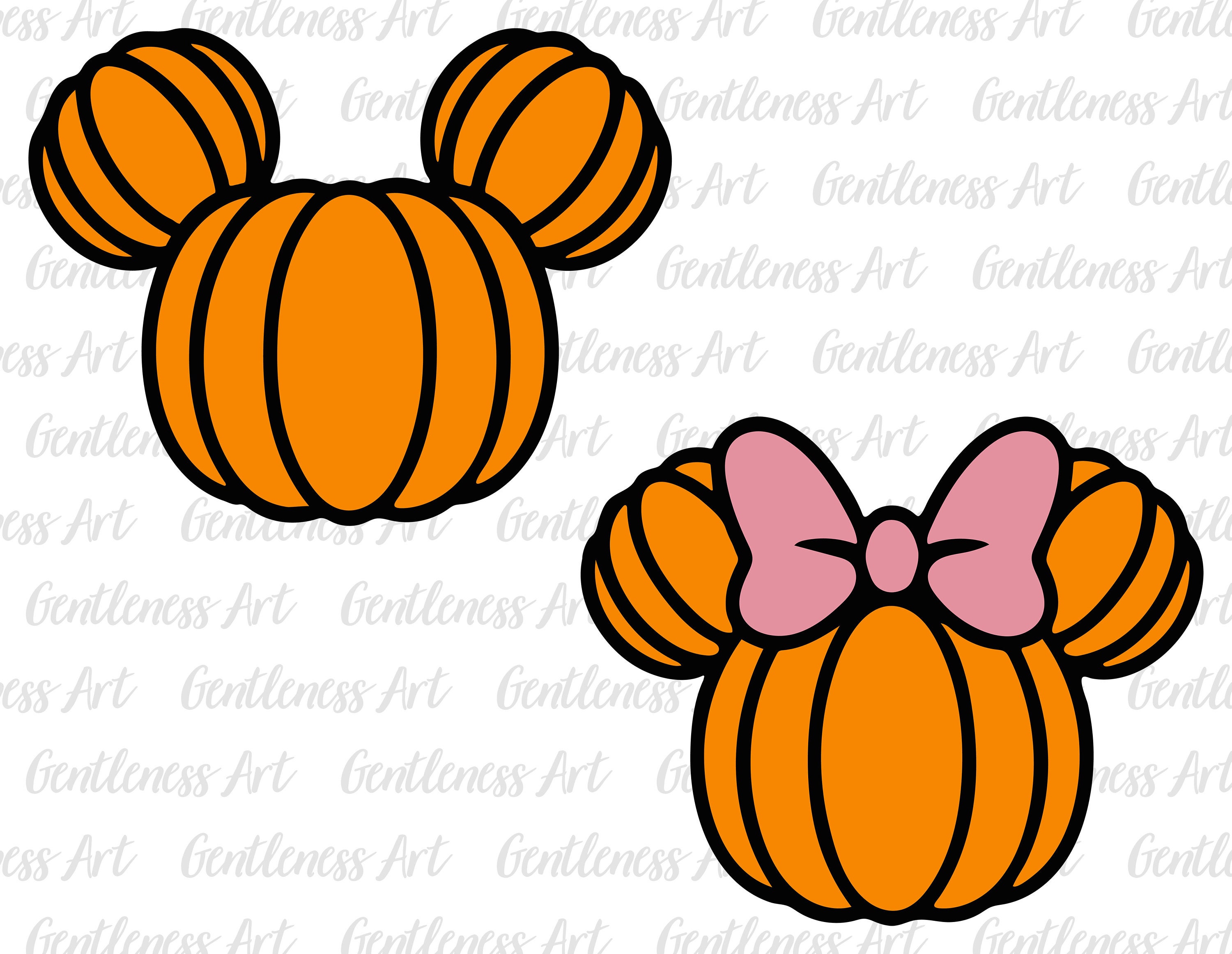 Mickey Mouse Pumpkin Clipart