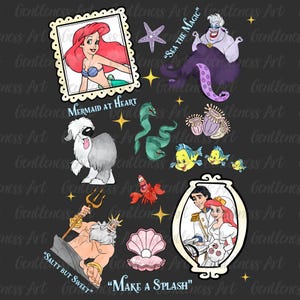 Aquarell Prinzessin Shirt Png, Cartoon Bösewicht Charakter Design, Meer Die Magie, Prinzessin Reise, Mädchen Reise, Prinzessin Urlaubsreise 2025 Png