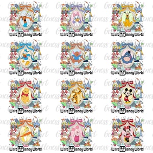 10+ Cartoon Coquette Squad Png, Mouse & Friends, Cartoon Kids outfits Design Png, Cartoon Family Vacation 2025 Png, Group Shirt Design Png