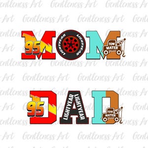 Trendy familiematching T-shirt vakantie sublimatie png-bestand, familie-uitje 2025, mama en papa shirt png, familievakantie, cartoon auto T-shirt png