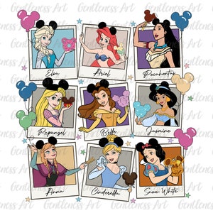 Princesses Png, Vintage Princess Png, Vacay Mode Png, Family Trip Png, Magical Kingdom, Only Png