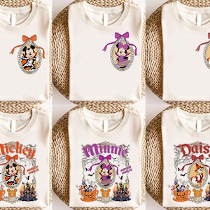 10+ Halloween-tekenfilm png-bundel, muis Sooky Season png, Trick or Treat png, Halloween-personages png, pompoen png, familie Halloween-ontwerp