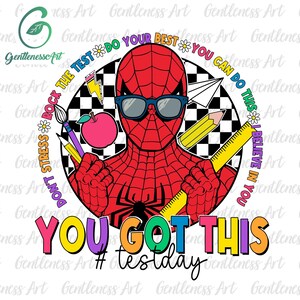 Test Tag Du hast diesen Testtag Png, Kinder Sommer Pause Design, Niedlichen Cartoon Kinder Test Tag Geschenk, Lehrer Sommer, Rock den Test Png