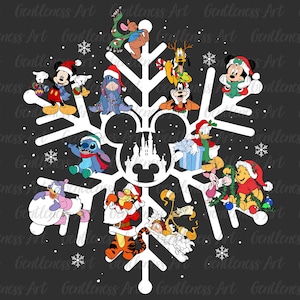 Magiczna Myszka I Przyjaciele Płatek Śniegu PNG, Magic Kingdom, Uwielbiam Niebieskie Obce Święta, Boo Żółty Niedźwiedź i Przyjaciele Święta Bożego Narodzenia, Tis The Season