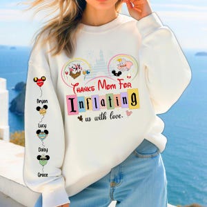 Mãe personalizada com nome de criança na manga, PNG de mãe personalizada, PNG de citações diárias de mãe, PNG de dia das mães, Melhor mãe de todos os tempos, Presente da filha