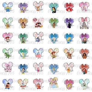 Bundel familievakantie aquarel 2025 png, prinsessen png, Friend Squad png, Vacay-modus png, magisch koninkrijk png, familie-uitje png